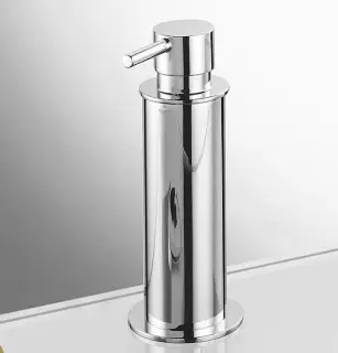 Colombo Mini Дозатор для жидкого мыла 150мл, настольный, цвет: хром
