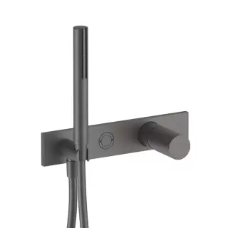 Fantini Milano Встраиваемый смеситель для душа, цвет: Matt Gun Metal PVD