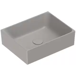 Catalano Premium Раковина 45x35см накладная, без отв., цвет: Tortora Satinato