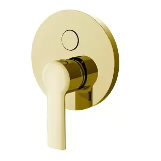 Fima Carlo Frattini Mast Смеситель для душа, встраиваемый, с переключателем на 2 потока, цвет: золото