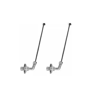 Nicolazzi Articoli vari Подвод для смесителя, с коленом и розеткой 1/2&rdquo;, цвет: хром