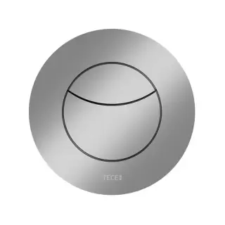 TECEflushpoint Панель смыва пневмо, 2 клавиши, круглая, цвет: хром матовый