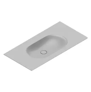 Catalano Sfera Раковина консоль 100x50см, без отв., цвет: Cemento Satinato