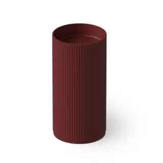 Dea Design Pedestal Basin Раковина 45х90см., напольная, без отв., цвет: red wine