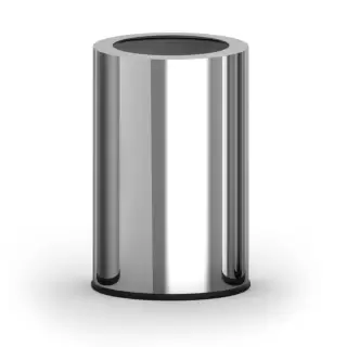 Decor Walther Rooms Ведро для мусора &Oslash;20.5х32.5cм., напольное, цвет: хром