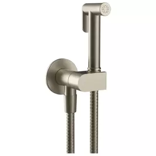 Gessi Eleganza Гигиенический душ, шланг 125см, цвет: Finox Brushed Nickel