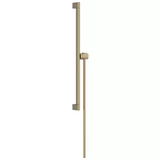 Hansgrohe Unica Душевая штанга S Puro 65 см со слайдером и шлангом Isiflex 160см, цвет: бронза