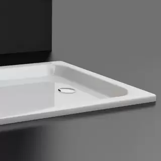 Bette Душевой поддон 90х90х6.5 см, квадратный, D5.2см, цвет: белый