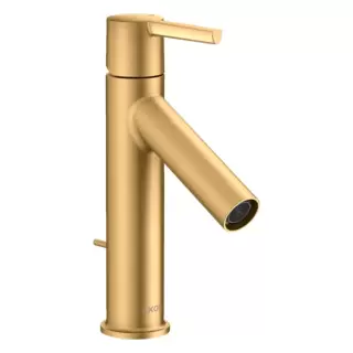 Axor Starck Смеситель для раковины 100, на 1 отв., с донным клапаном, цвет: шлифованная медь