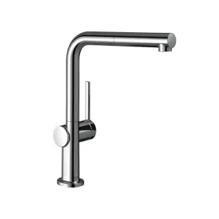 Hansgrohe Talis M54 Кухонный смеситель однорычажный, 270, с вытяжным изливом 1jet, цвет: хром