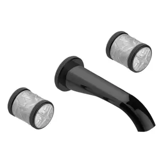 THG Hirondelles Смеситель для раковины, встраиваемый, цвет: Brown bronze color PVD