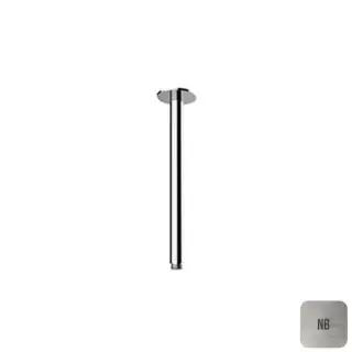 Almar Держатель верхнего душа потолочный L30см с круглым отражателем, цвет: Brushed Nickel