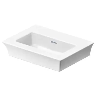 Duravit White Tulip Раковина 45х33см, без перелива, без отв., WonderGliss, цвет: белый