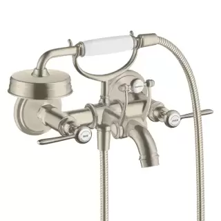 Axor Montreux Смеситель для ванны с двумя рычаговыми рукоятками, цвет: никель