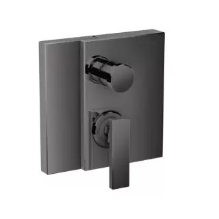 Axor Edge Смеситель для ванны, встраиваемый, внешняя часть, цвет: черный