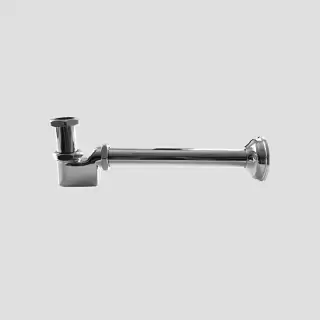 Devon&Devon Сифон для раковины/биде под донный клапан, 1 1/4", цвет: хром