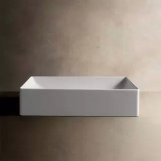 Globo T-Edge Раковина-чаша 61х37х14 см, без отв., на столешницу, цвет: белый