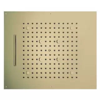 BOSSINI DREAM/3 Верхний душ 570 x 470 мм, 3 режима (дождь, каскад, туман), с 4 LED (белый), блок питания/управления, цвет: античная бронза