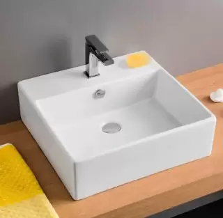 Artceram QUADRO Раковина 50x48 см, 1 отв., цвет: белый