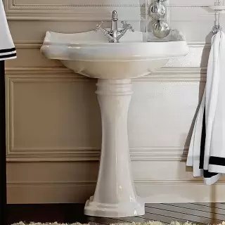 Kerasan Retro 69 Раковина 69х52 см, 1 отв., цвет: белый