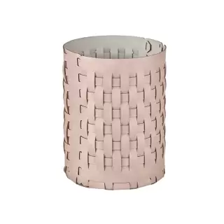 ADJ Корзина Bottega, D20xH25 см., цвет: пепельная роза/устричный