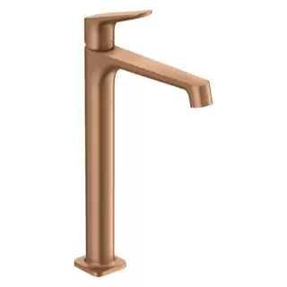 Axor Citterio M Смеситель для раковины, на  1 отв., высокий, цвет: шлифованная бронза