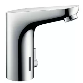 Hansgrohe Focus Смеситель для раковины, электронный, с регулировкой температуры, питание от батареек, цвет: хром