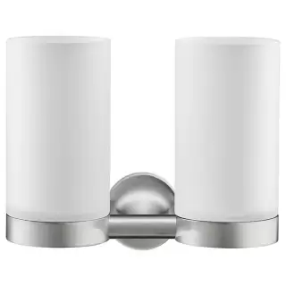 Duravit Starck T Стаканы, подвесные, цвет: Stainless steel Brushed