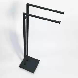 Colombo MiniQ Стойка для полотенец L20x34 H83,5см, цвет: графит матовый