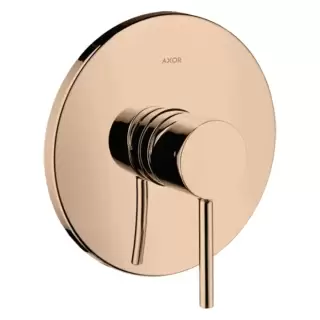 Axor Starck Смеситель для душа, встраиваемый, цвет: полированное красное золото