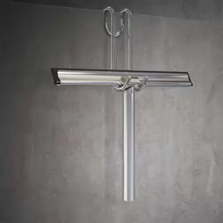 Novellini Frame Водосгон для стеклянных ограждений, цвет: хром