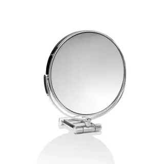 Decor Walther SPT 50/X Косметическое зеркало 17см, настольное, увел. 10x, цвет: хром