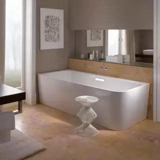 Bette Art IV Ванна пристенная 185х80х42 см, SX, BetteGlasur&reg; Plus, цвет: белый