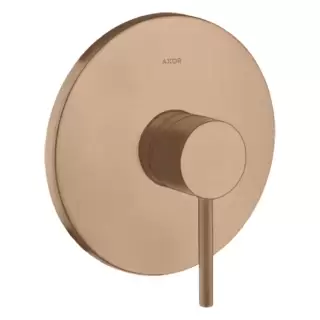 Axor Starck Смеситель для душа, встраиваемый, цвет: шлифованное красное золото