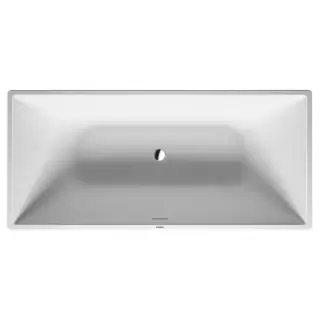 Duravit Vitrium Ванна отдельностоящая 185x85см., с ножками, с2 наклонами для спины, прямоугольная, цвет: белый