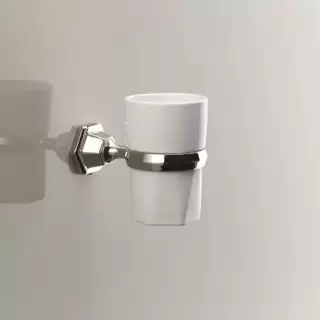 Devon&Devon Jubilee Стакан подвесной, цвет: никель блестящий