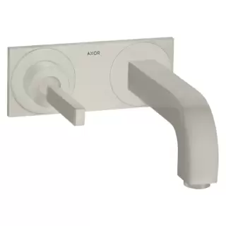 Axor Citterio Смеситель для раковины 160, встраиваемый, излив: 16см., цвет: сталь