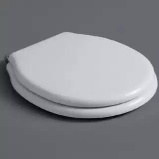 SIMAS Londra Сиденье для напольного унитаза, с микролифтом, цвет: белый/хром