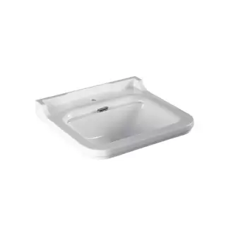 Kerasan Waldorf Раковина 60х55 см, 1 отв., цвет: белый/хром