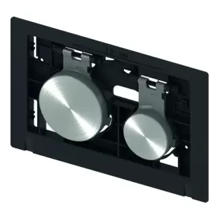 TECEloop modular Клавиши смывные, цвет: черный/хром матовый