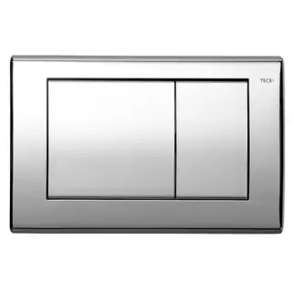 TECEplanus Панель смыва с двумя клавишами, хром глянцевый (латунь)