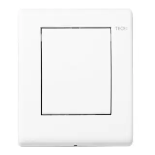 TECEplanus Панель смыва для писсуара с картириджем 100х120х12 мм, белый матовый