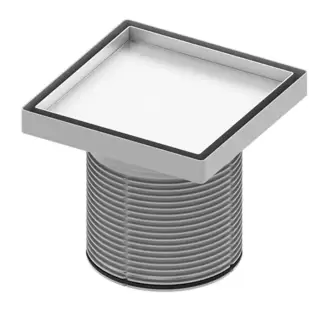 TECE Основа для плитки "plate" 150х150мм с монтажным элементом