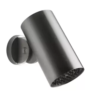 Gessi Inciso Душевая головка шарнирная для настенного крепления на 1/2&rdquo; с защитой от известкового налёта, цвет: Black XL