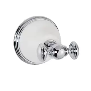 TW Harmony 016, крючок для полотенца, подвесной, цвет: белый/хром