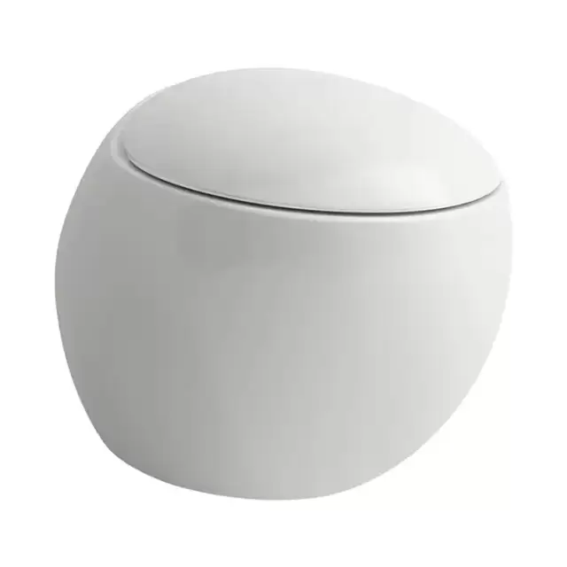 Laufen Alessi One Унитаз подвесной 58х39см, безободковый, покрытие LLC, цвет: белый