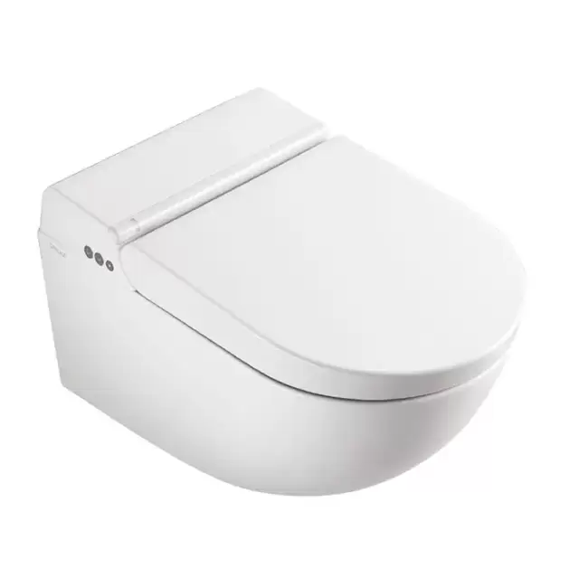 Catalano Cataclean Унитаз подвесной 59х38см., с крышкой-биде, покрытие Cataglaze+, цвет: белый