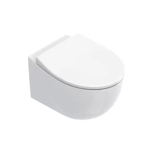 Catalano Italy Унитаз подвесной 52х37см., безободковый, смыв Tornado, покрытие Cataglaze+, цвет: белый глянцевый