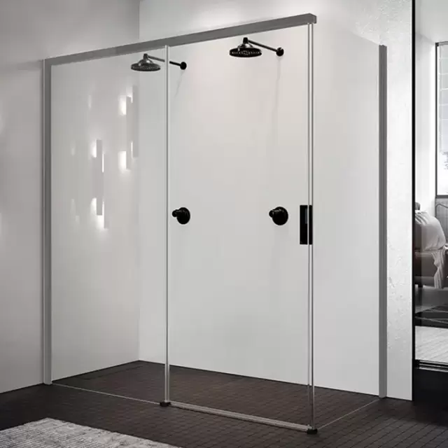 Novellini Opera Душевой угол 121х91х200см., Sx, стекло, цвет: хром