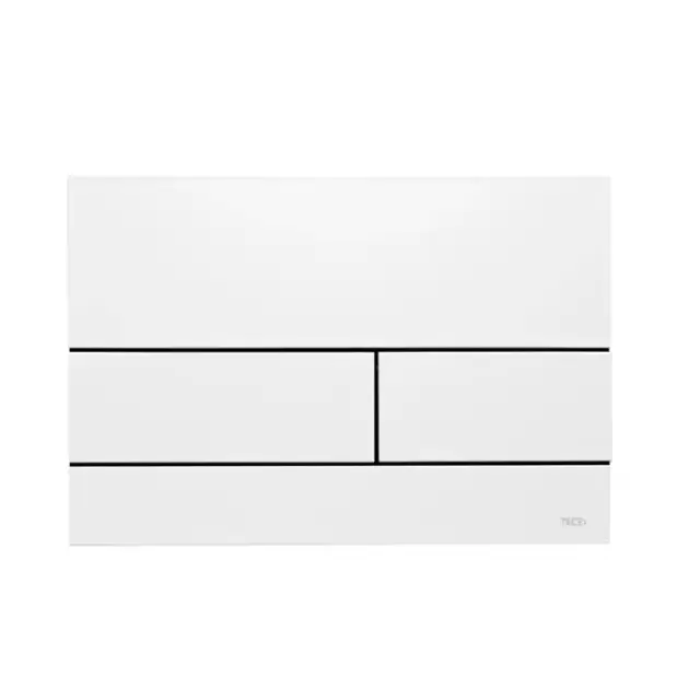 TECEsquare II Панель смыва, металл, белая